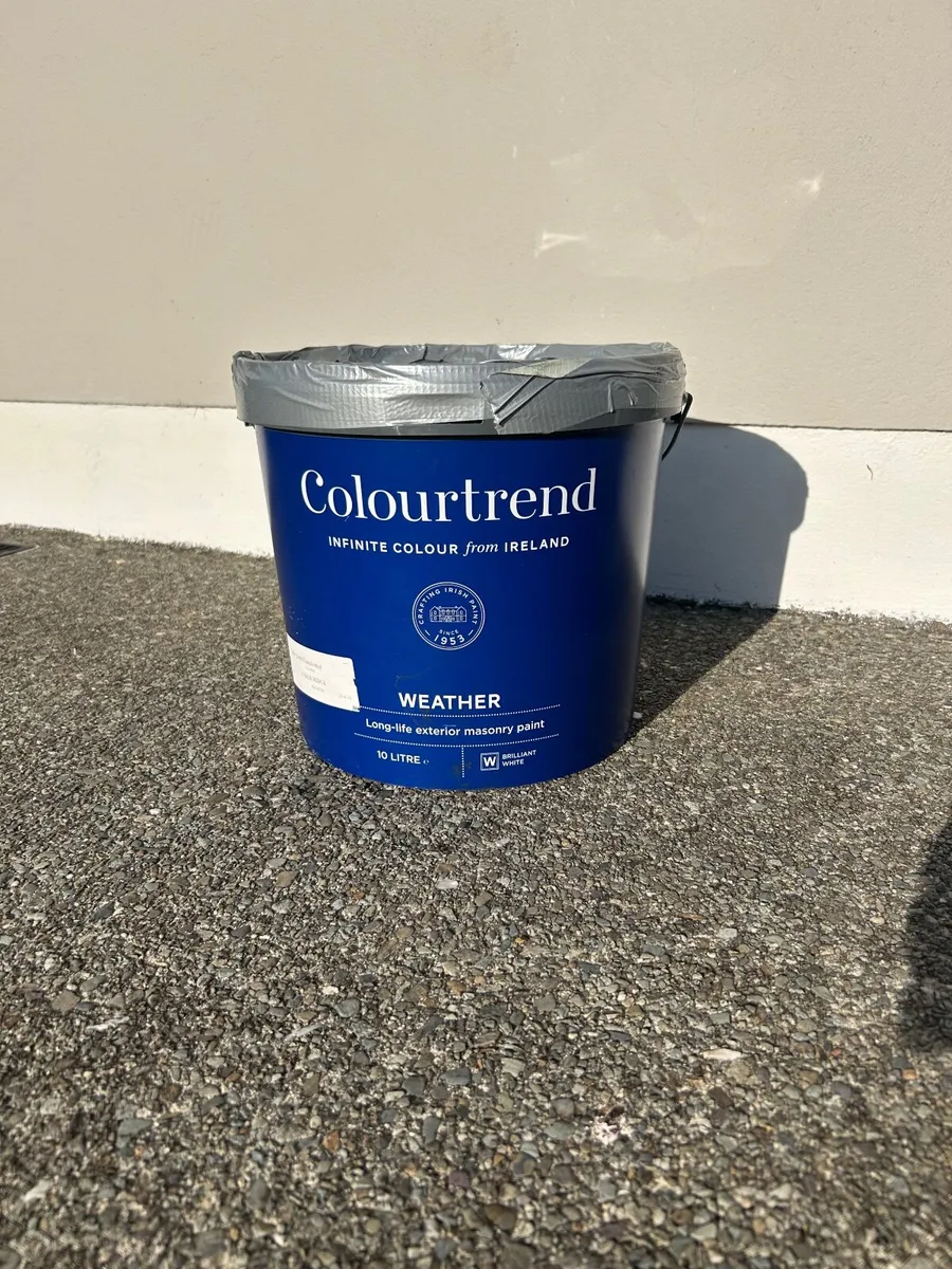 Colourtrend Exterior Paint - Image 1