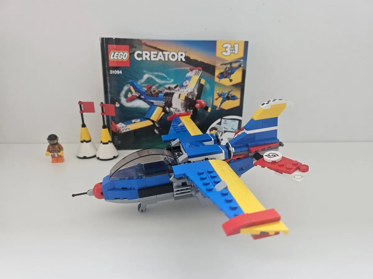 LEGO Creator 3-in-1 31094 Race Plane – Retired Set - Image 3