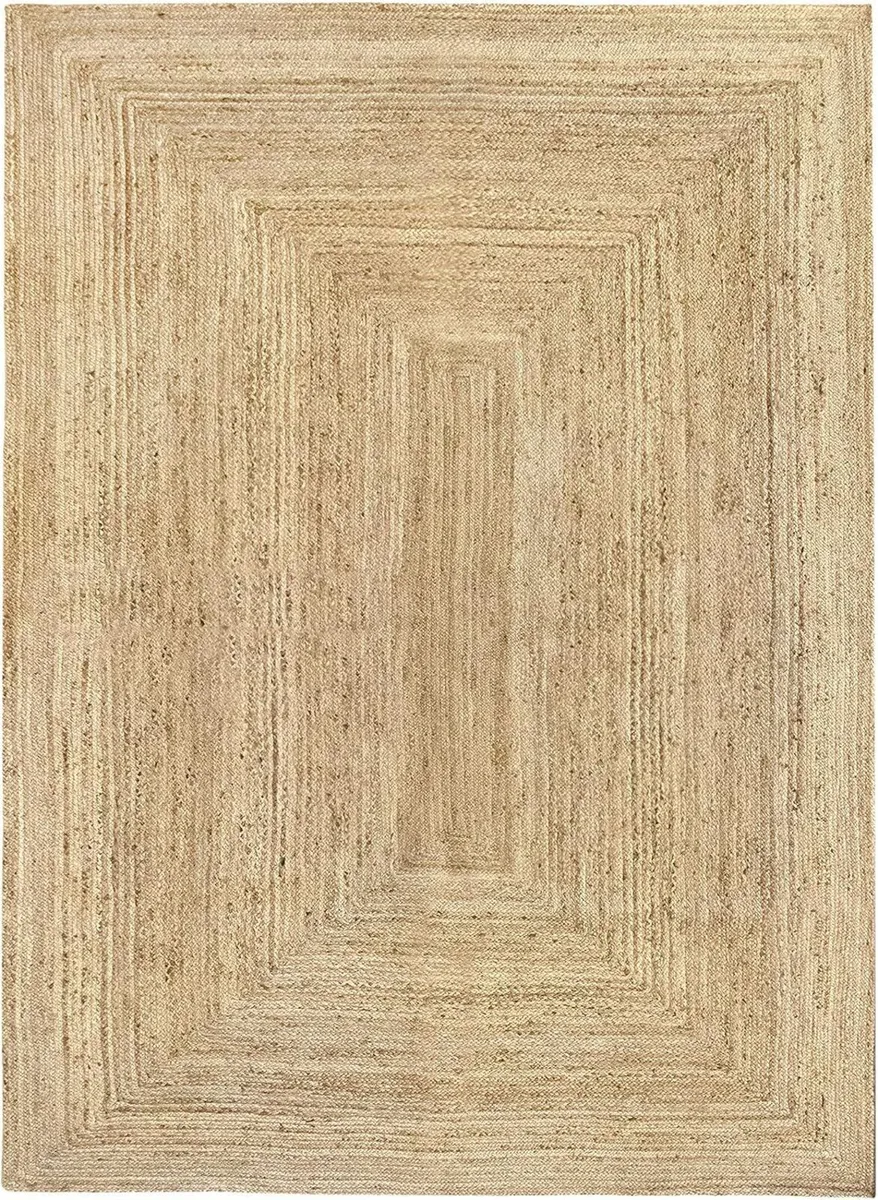 Rug Jute Alhambra Natural Colour Area 100% Fibre - Image 4