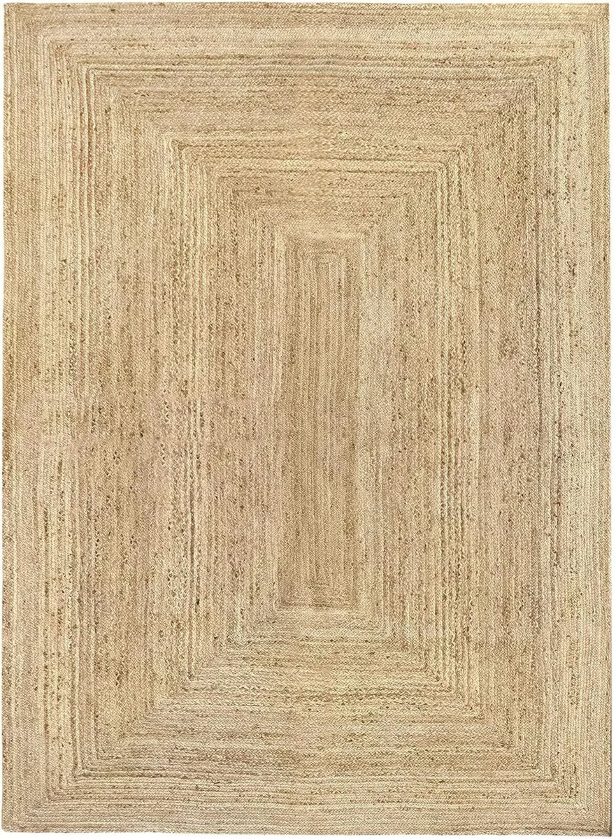 Rug Jute Alhambra Natural Colour Area 100% Fibre - Image 1