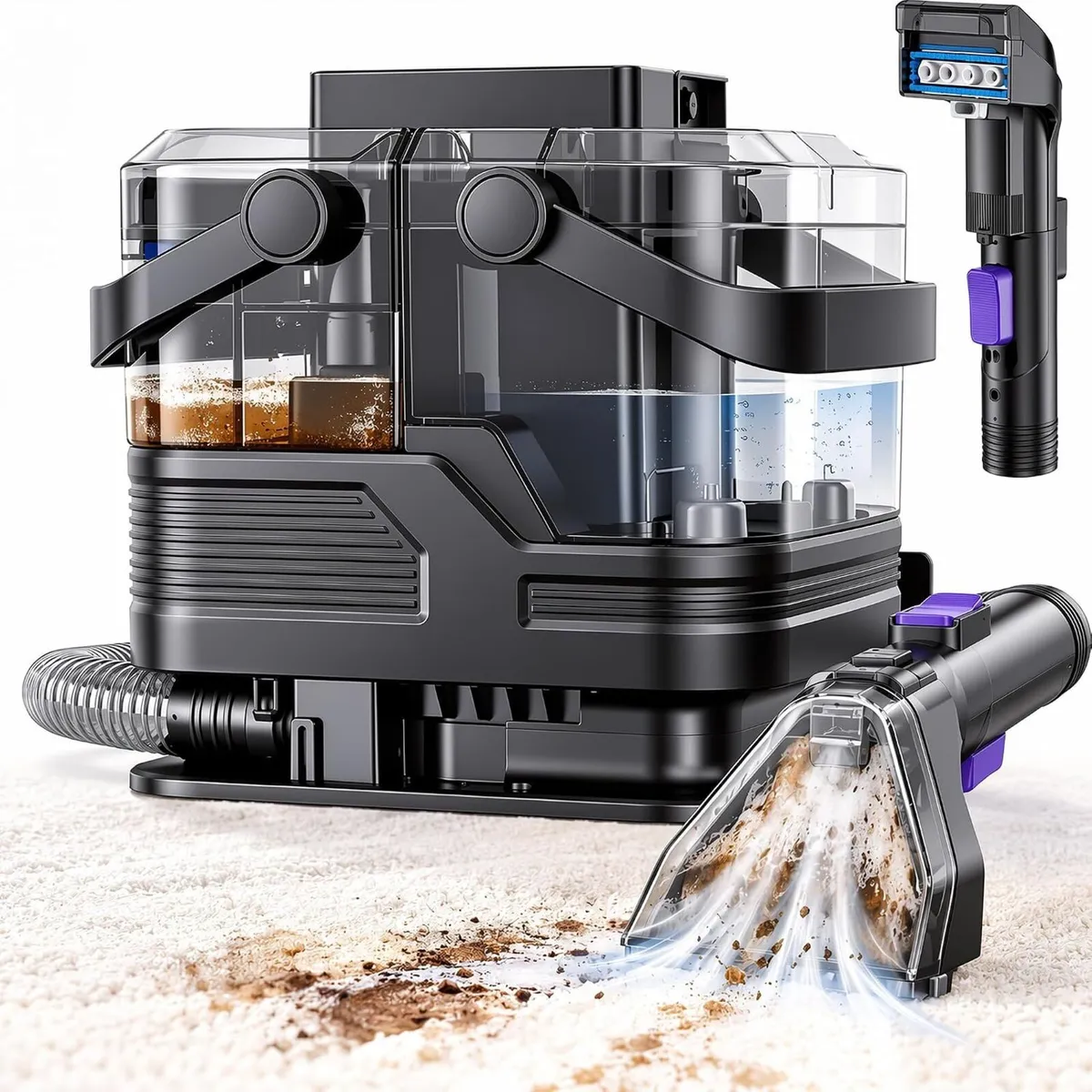Steam Carpet Cleaner Upholstery Sofa Spot Machine - Image 1