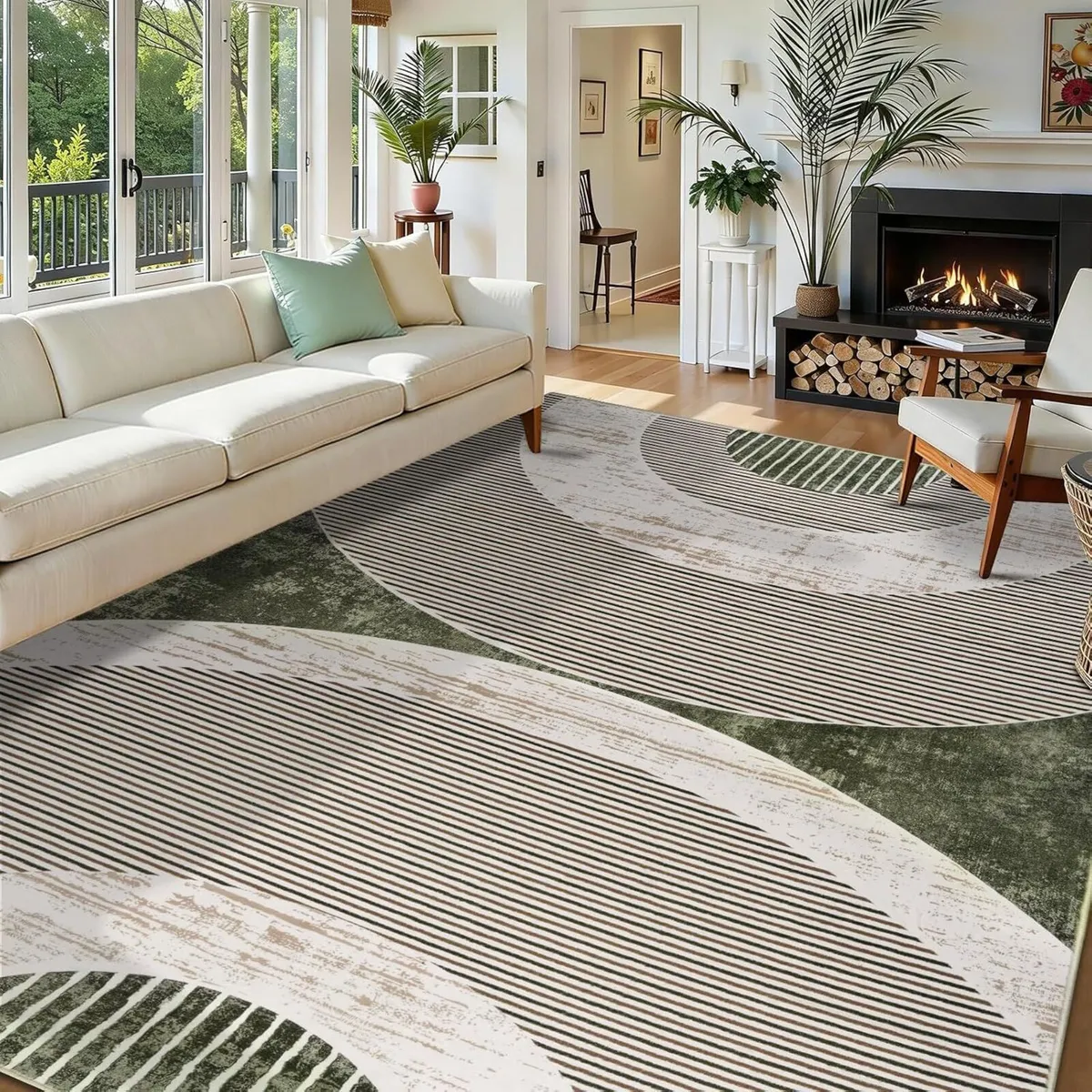 Large Rugs Living Room Washable for Bedroom - Image 1