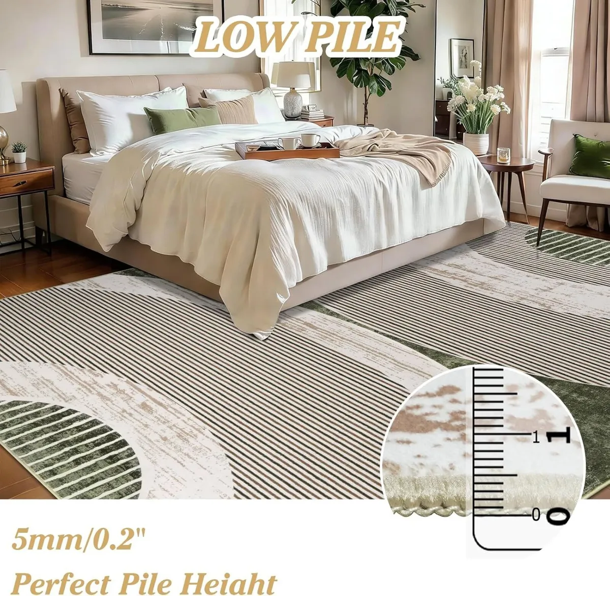 Large Rugs Living Room Washable for Bedroom - Image 3