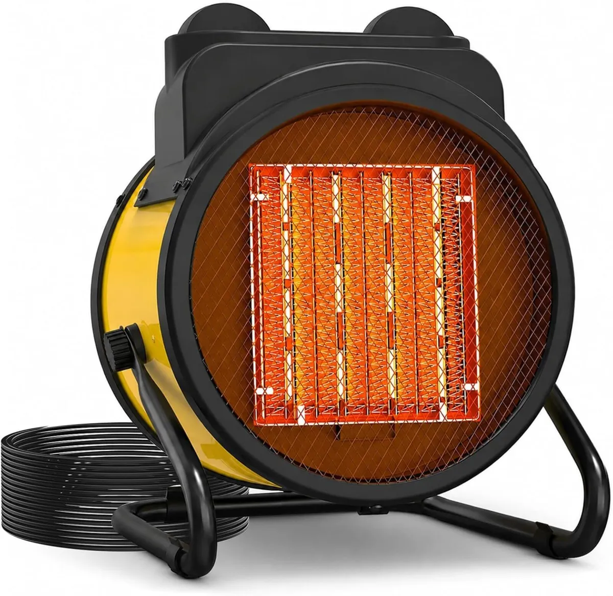 Electric Fan Heater 5000W Ceramic with Overheat - Image 1