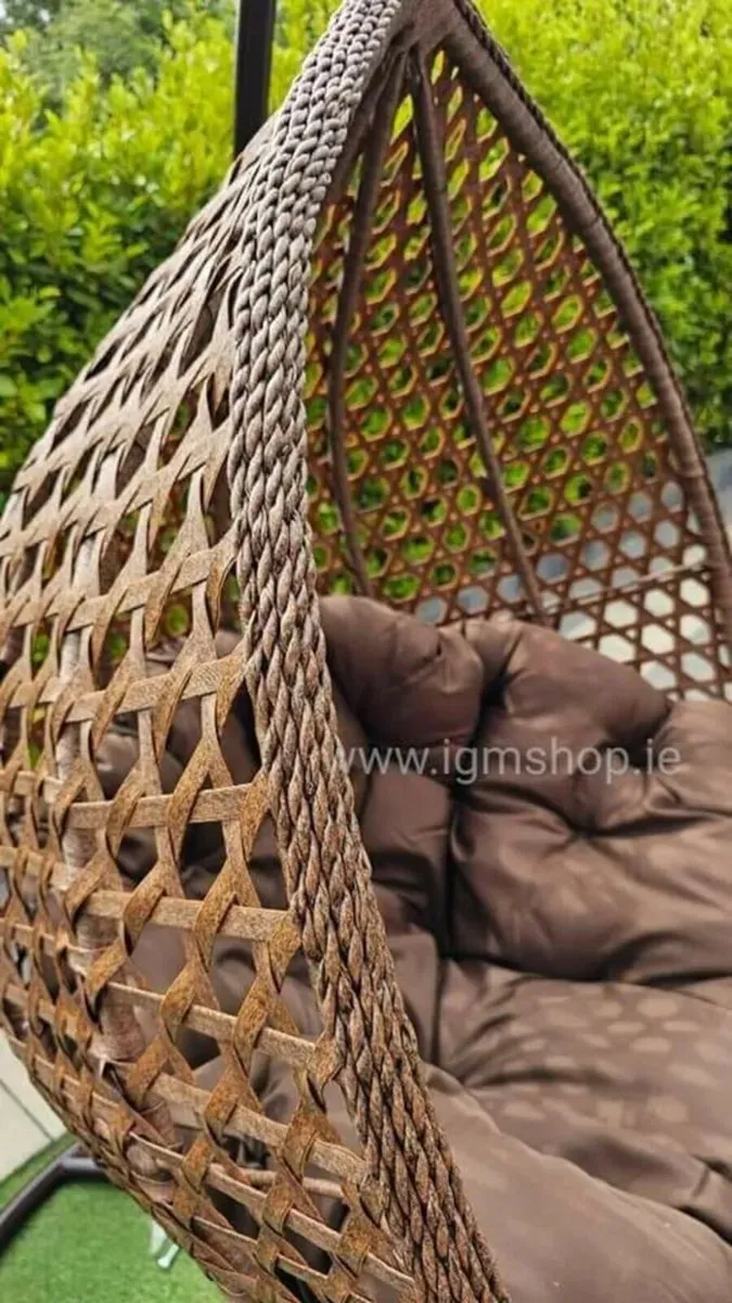 Egg-chair-with-cushion swing chair brand new - Image 4