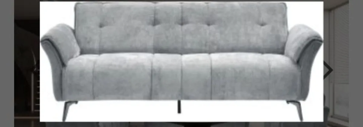 Amalfi 3 + 2 + 1 Grey Fabric Suite - Image 2