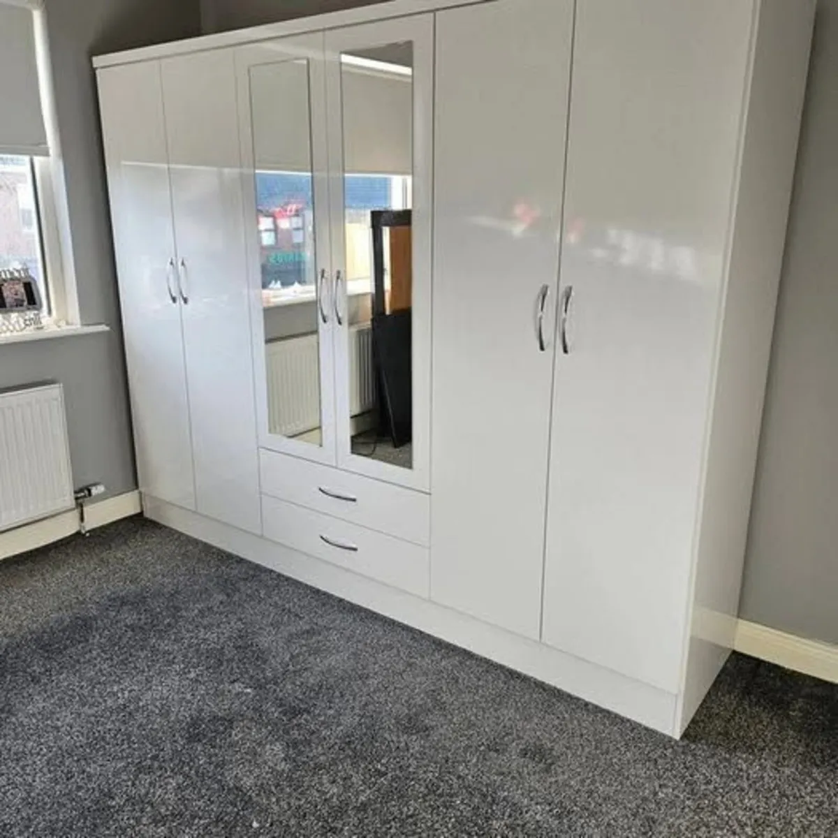 6 DOOR WARDROBES @ DSN Furniture - Image 4