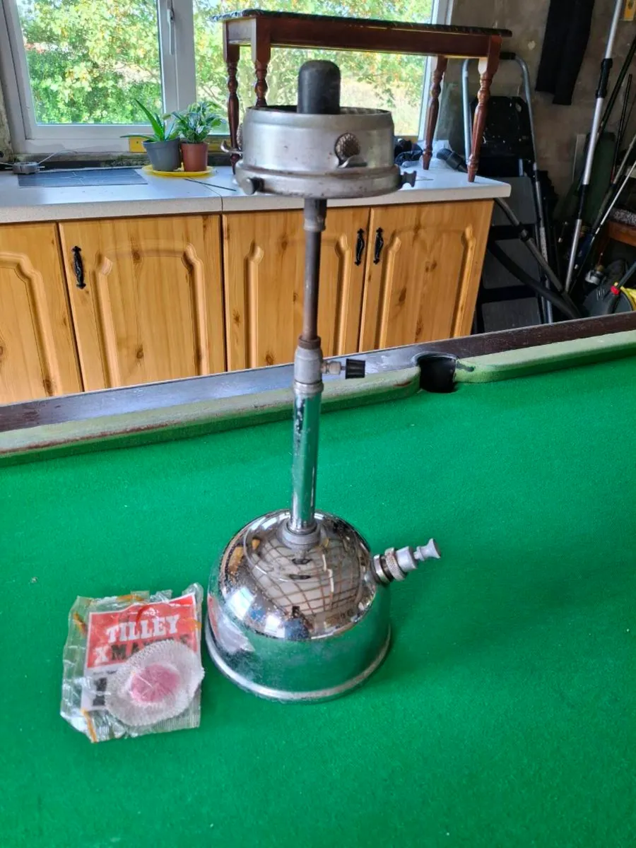 Antique oil lamp