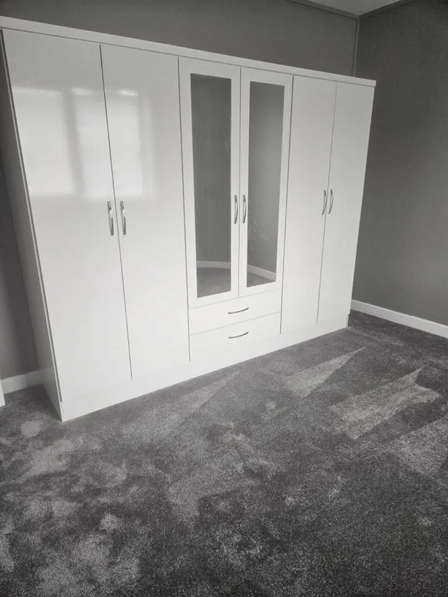 6 DOOR WARDROBES @ DSN Furniture - Image 3