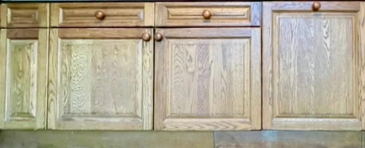Kitchen Units - Solid Oak - Full Set - Image 4