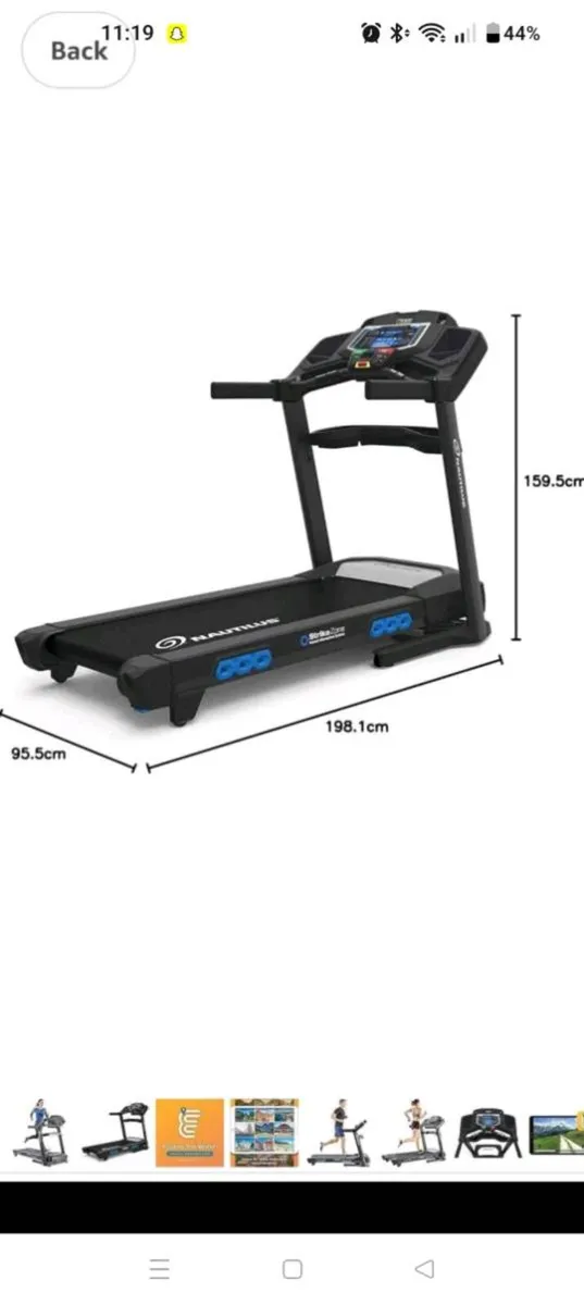 NAUTILUS T626 treadmill - Image 2