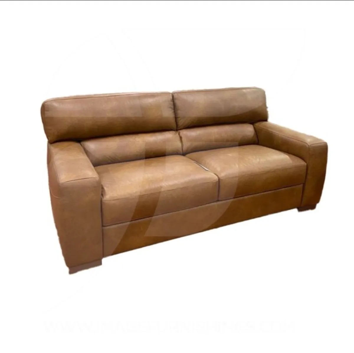 Aurora Italian Leather 2.5 Seater - Image 1