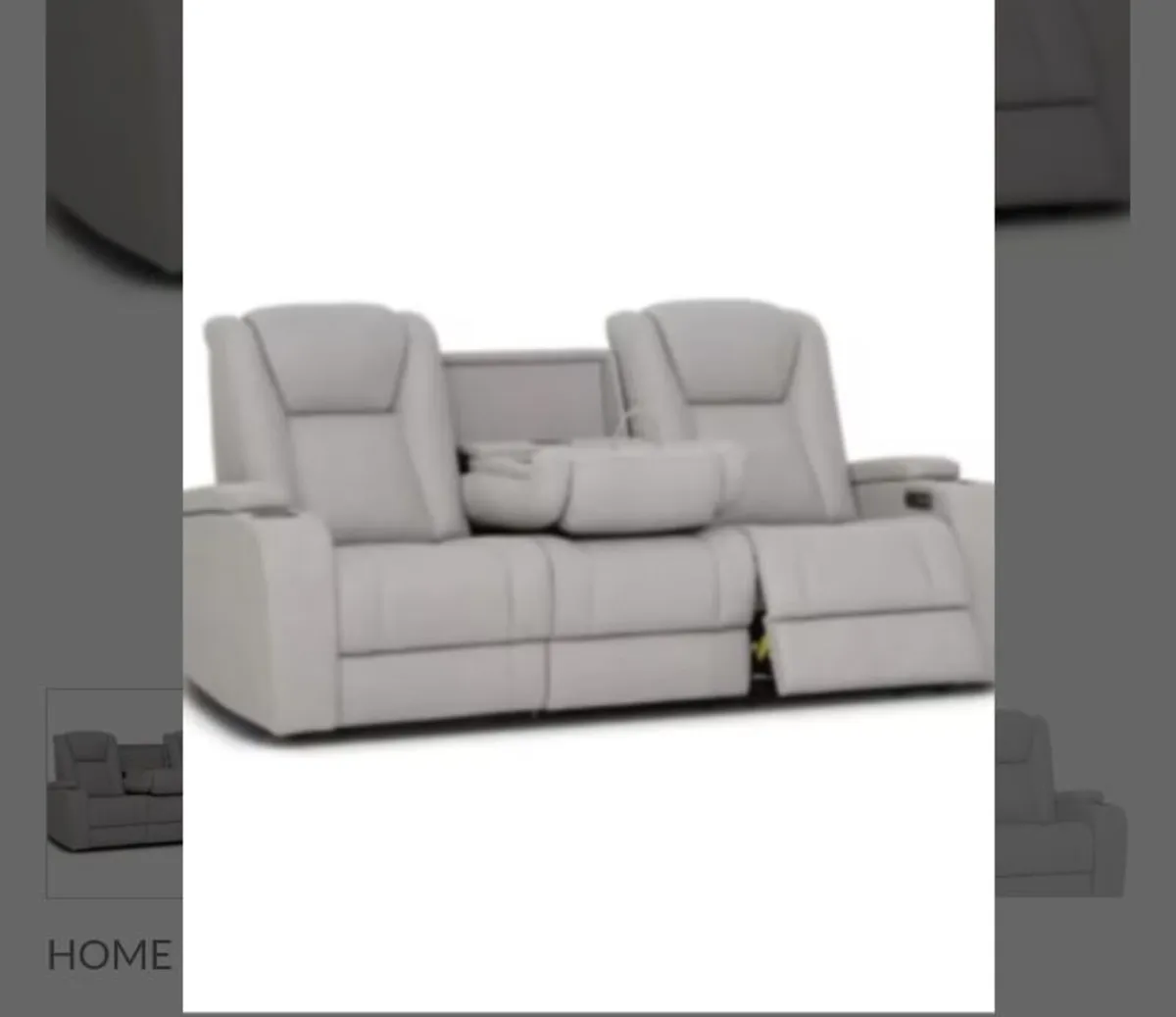 Jesse 3 Seater Electric Recliner with DDT - Image 1