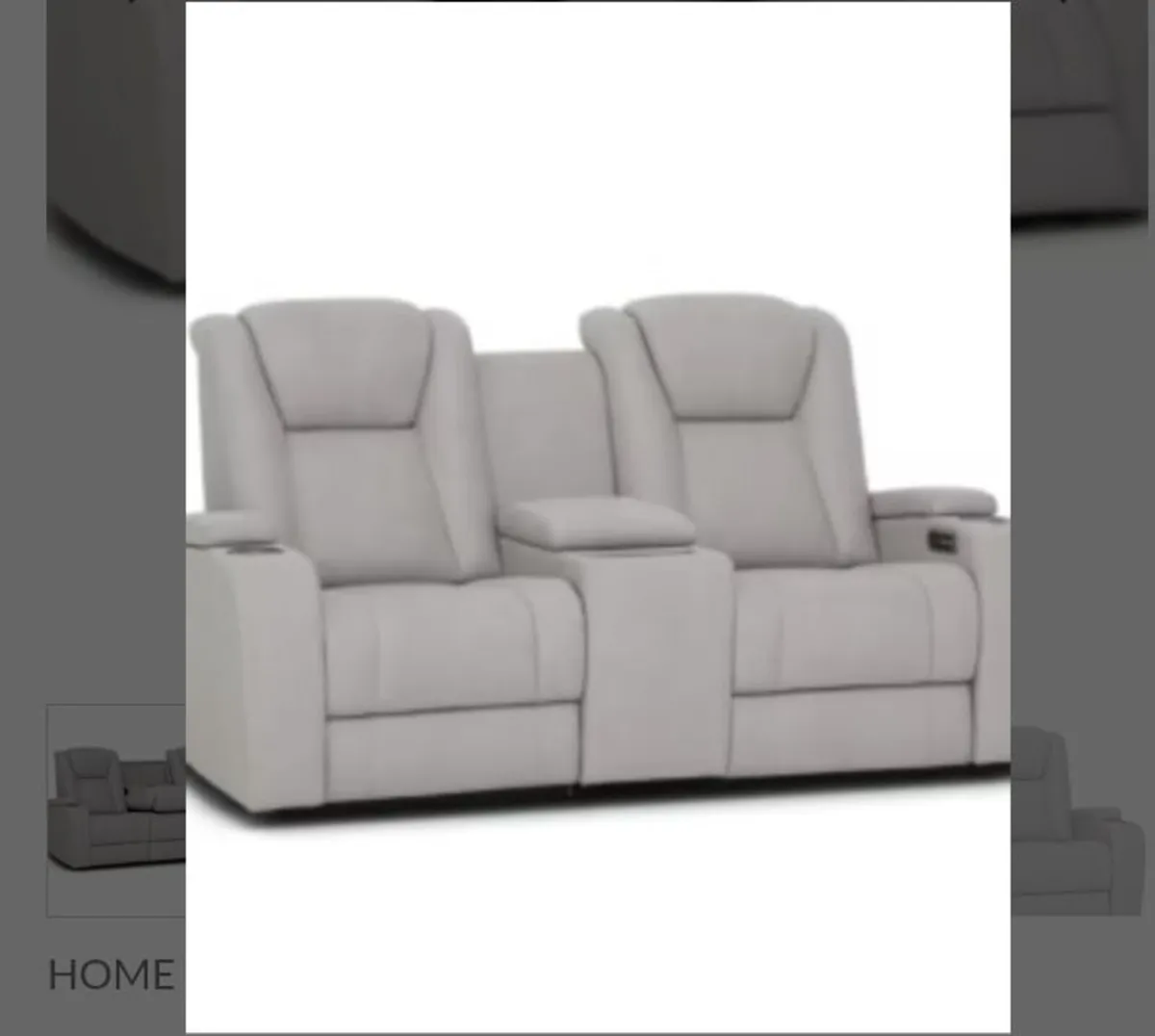 Jesse 3 Seater Electric Recliner with DDT - Image 2