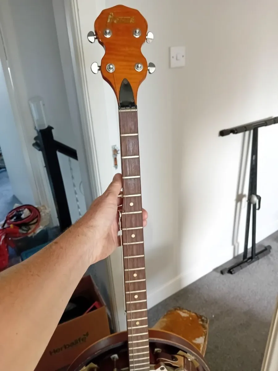 FRAMUS 5-String Banjo & Case - Image 3