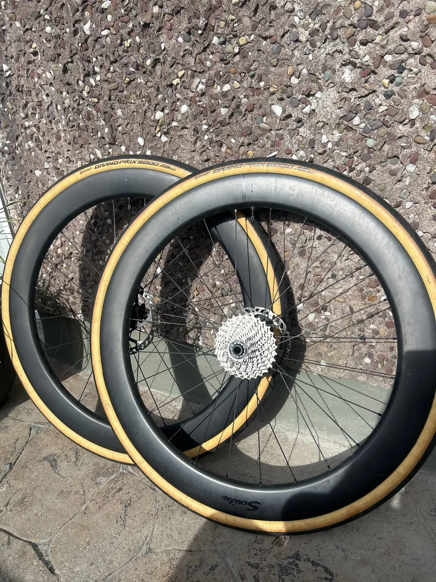 Scribe carbon 60mm tubless wheelset - Image 1