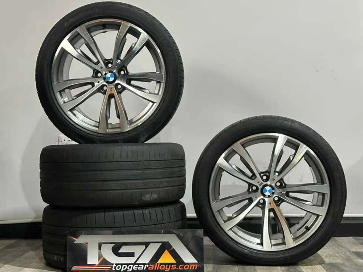 20" GENUINE BMW 469M FOR X5 F15 WHEELS & TYRES - Image 1