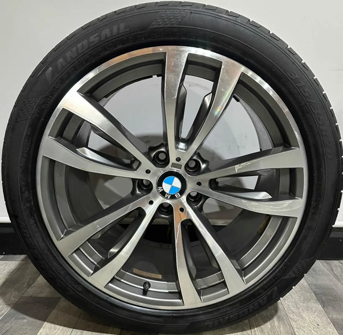 20" GENUINE BMW 469M FOR X5 F15 WHEELS & TYRES - Image 4