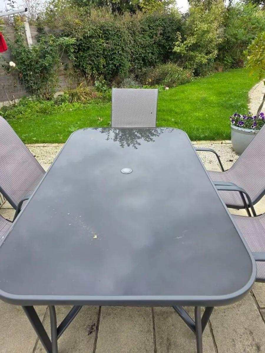 6 seater patio dining set - Image 3