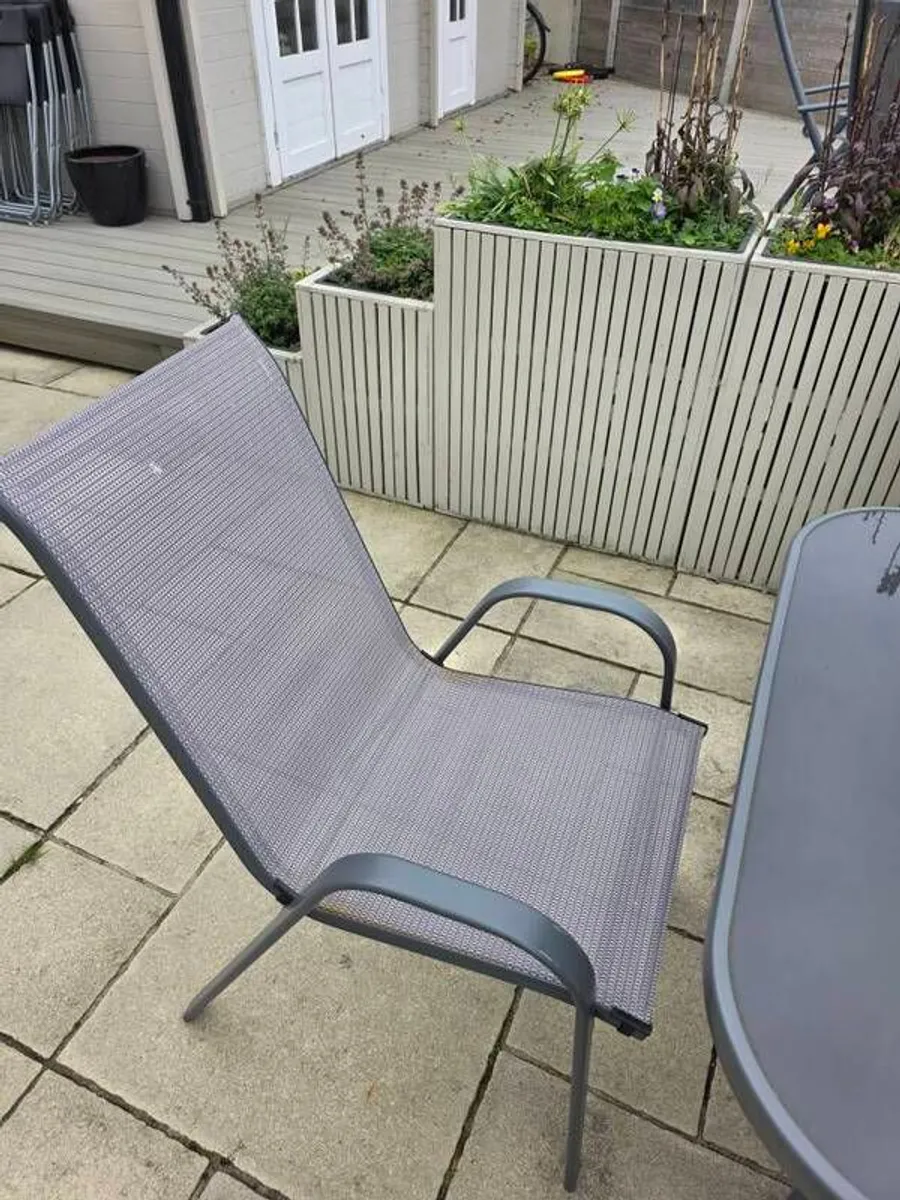 6 seater patio dining set - Image 4