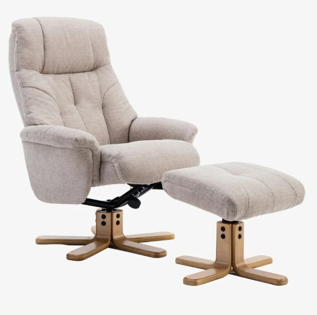 Enfield Swivel Recliner Lisbon Wheat - Image 2
