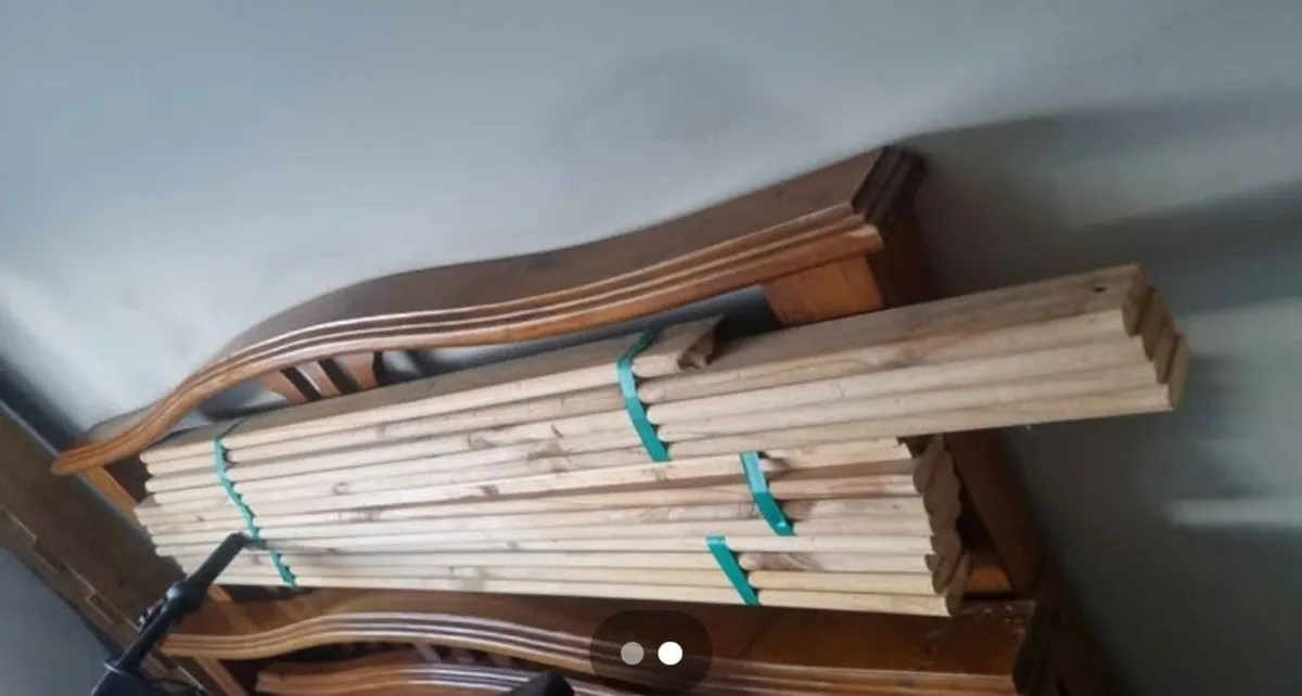 Kingsize wooden frame Bed - Image 2