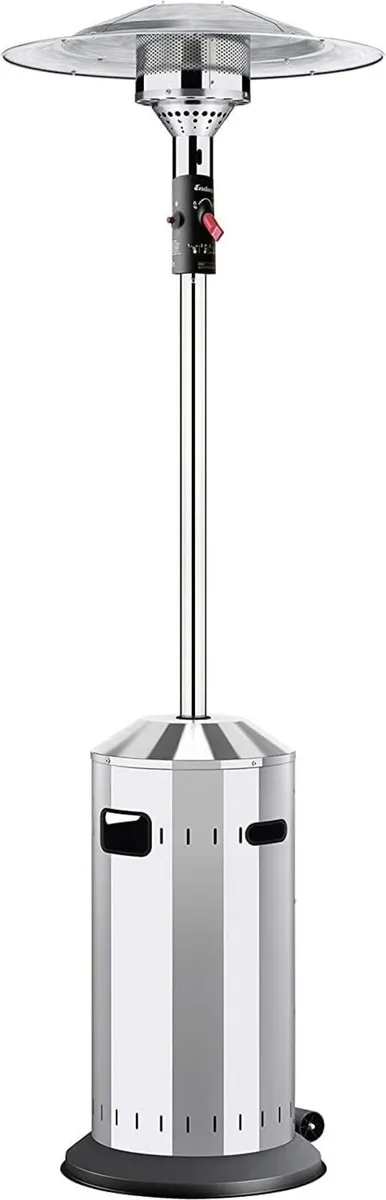 Outdoor Gas Patio Heater Elegance Silver - Image 2