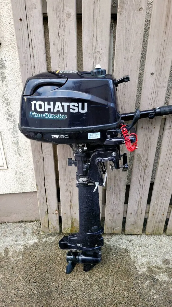 2015 tohatsu 4hp 4 stroke longshaft - Image 1