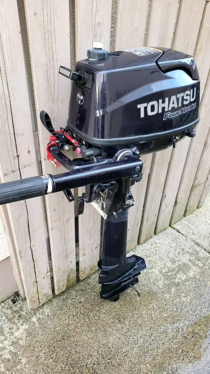 2015 tohatsu 4hp 4 stroke longshaft - Image 4
