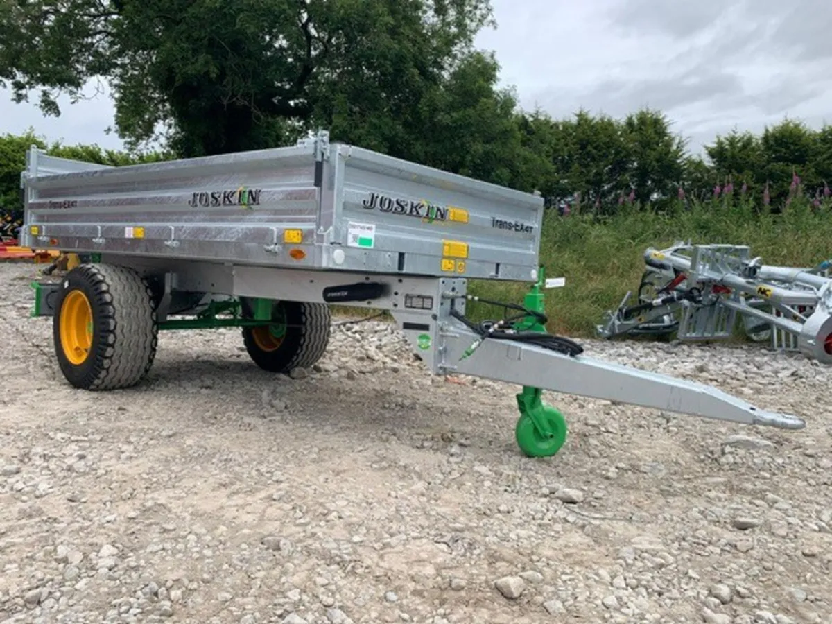 JOSKIN 11' X 6' (4T) DROPSIDE TRAILER - Image 3