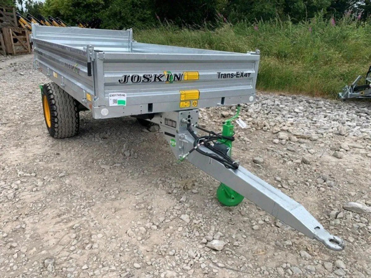 JOSKIN 11' X 6' (4T) DROPSIDE TRAILER - Image 2