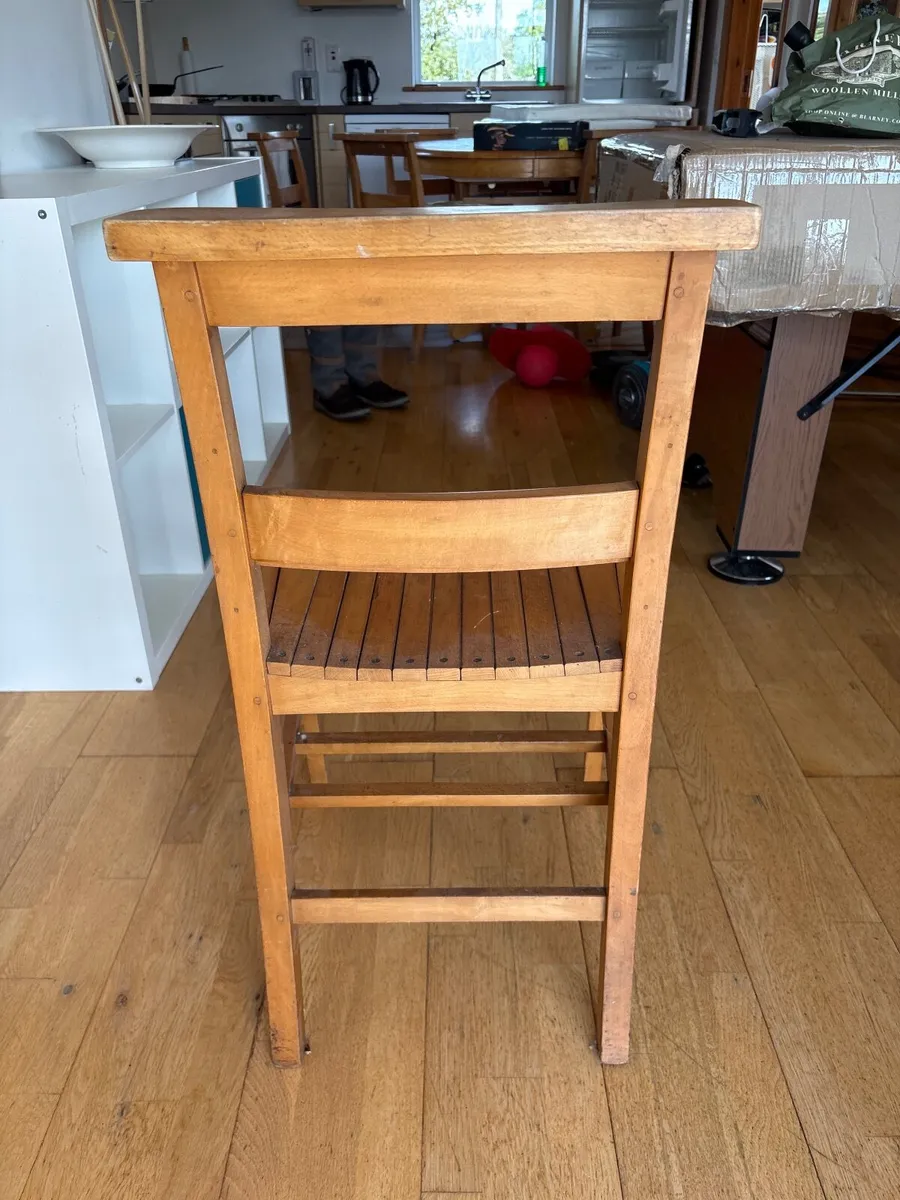Vintage wooden Kitchen chairs - Image 3