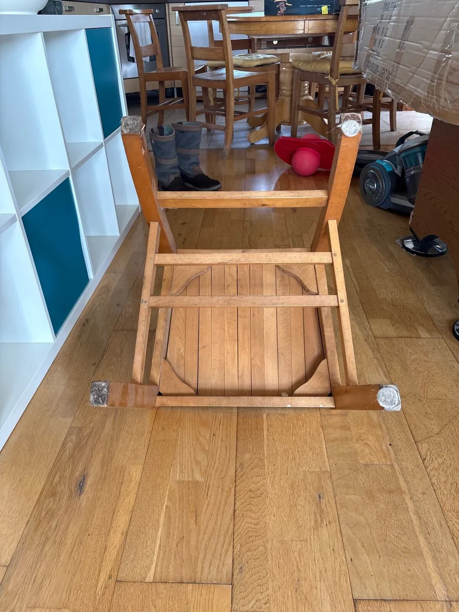 Vintage wooden Kitchen chairs - Image 4