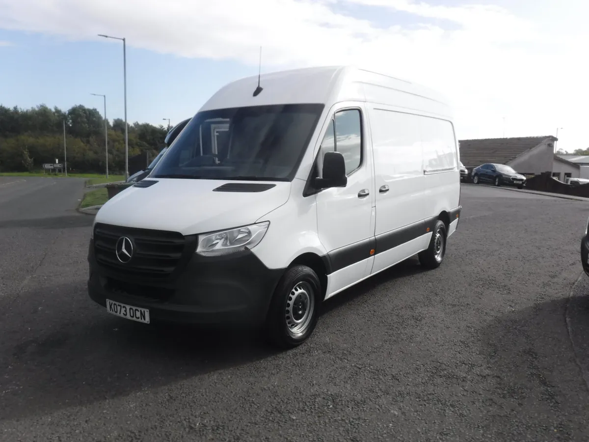Mercedes Sprinter 315 mwb high roof panel van 2024 - Image 1