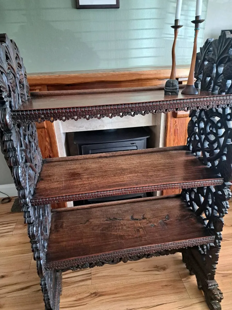 19th Century Indian 3/Tier Bookcase' Display - Image 1