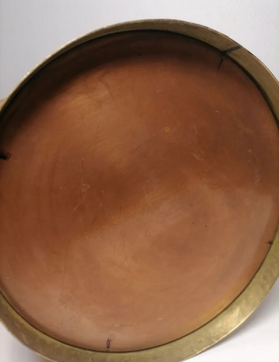 Vintage copper and brass milk churn - Image 4