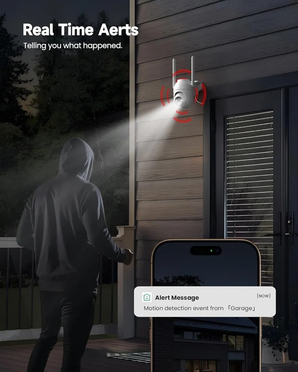 CCTV Camera with SIM . NO WIFI NEEDED - Image 3