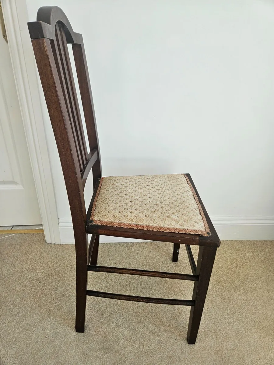 Antique hall chairs - Image 2