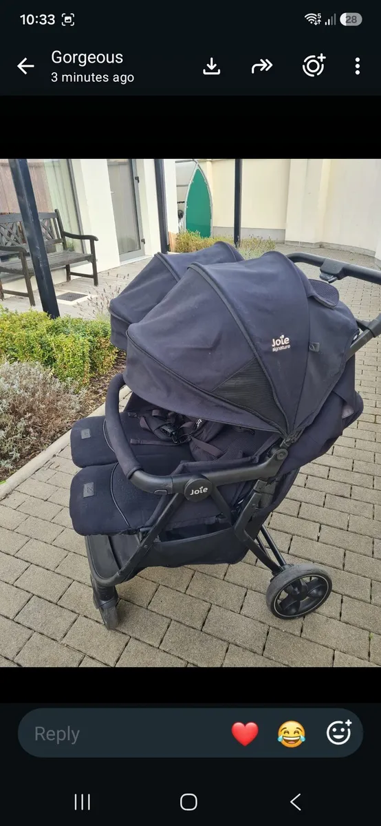 Double joie buggy - Image 1