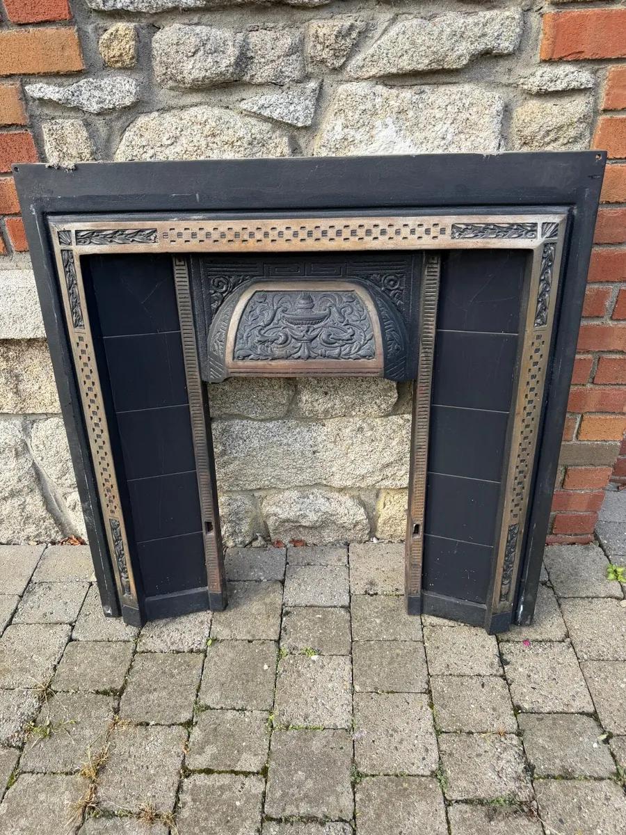 Cast Iron Fireplace Insert - Image 1