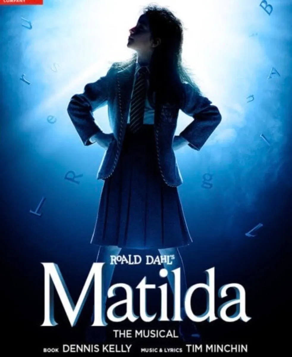 Matilda the musical Dublin Tickets x 2 - Image 1
