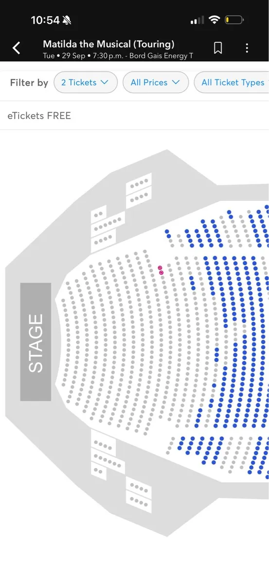 Matilda the musical Dublin Tickets x 2 - Image 2