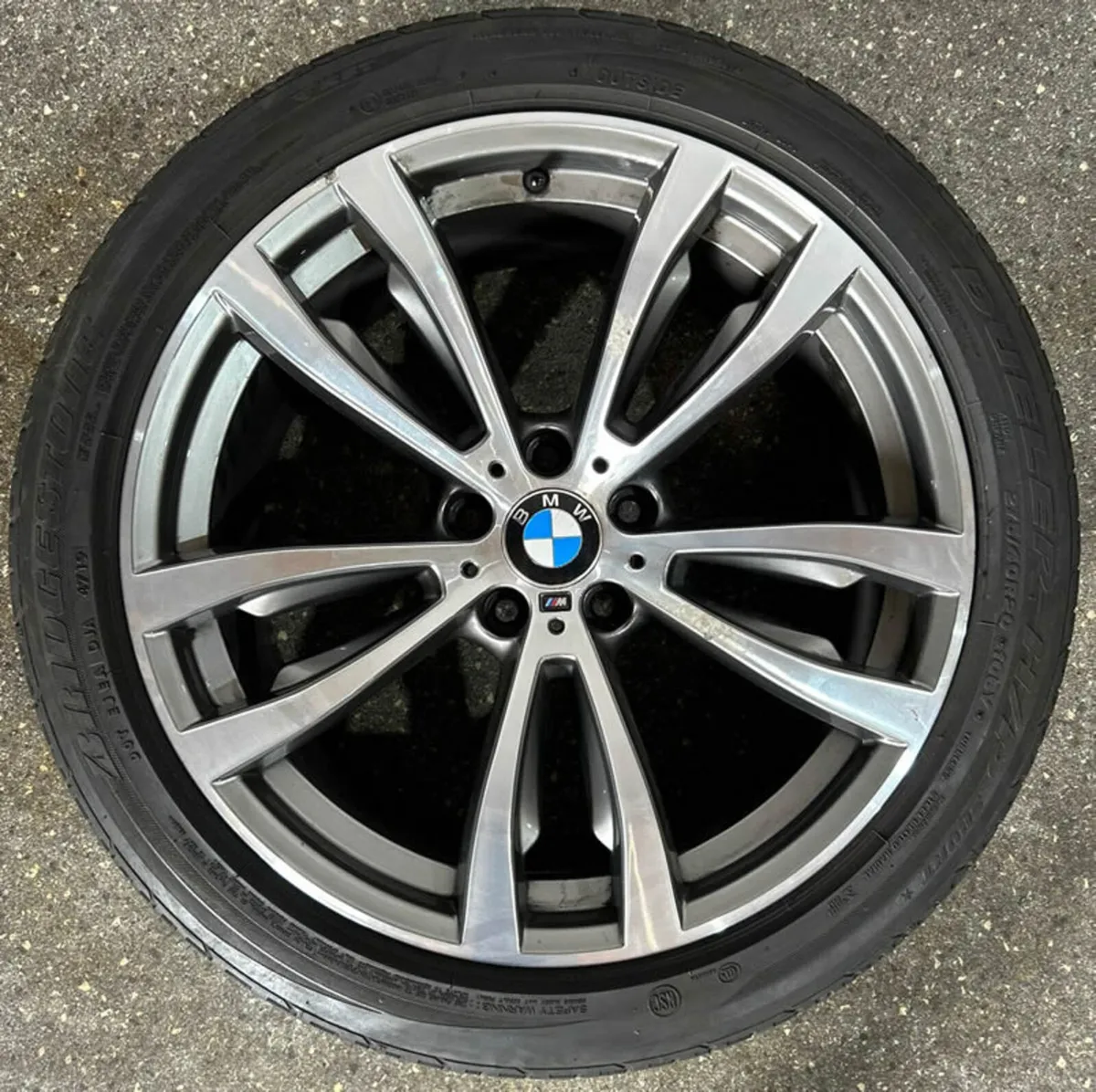 20" GENUINE BMW 469M FOR X5 F15 WHEELS & TYRES - Image 2
