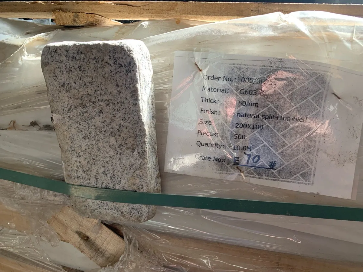 Granite tumbled cobbles - Image 3