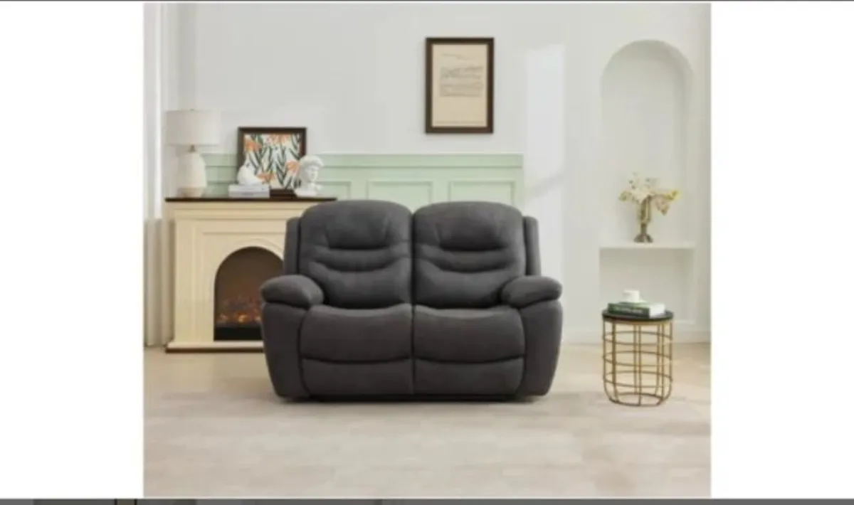 Bremen Electric Reclining 2 Seater Sofa - Image 1
