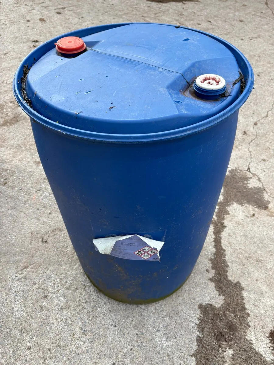 Blue barrels