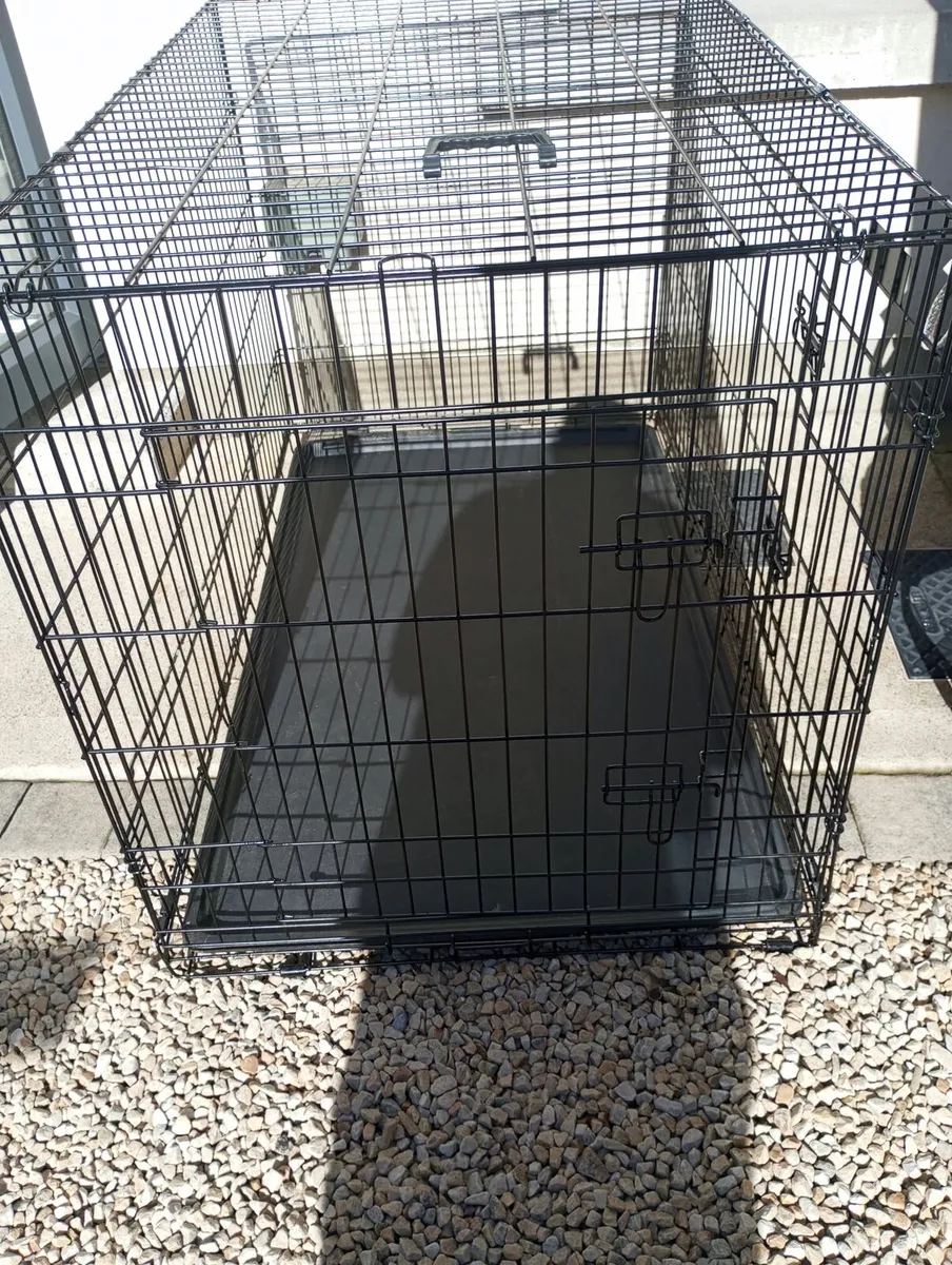 Extra large dog travel crate. - Image 4