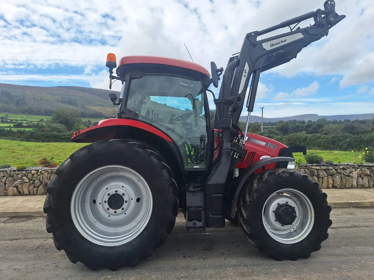 172 Case IH Maxxum 120, Cab Sus  - Q4M - 5700 Hrs - Image 2