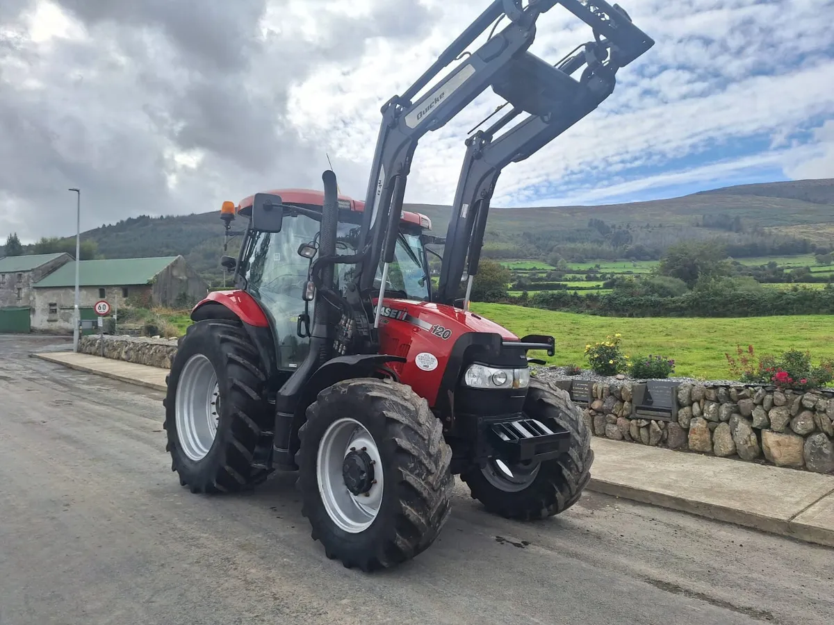 172 Case IH Maxxum 120, Cab Sus  - Q4M - 5700 Hrs - Image 1