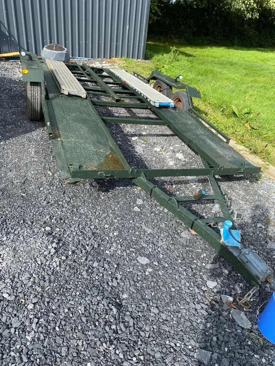Car transport trailer - Image 1